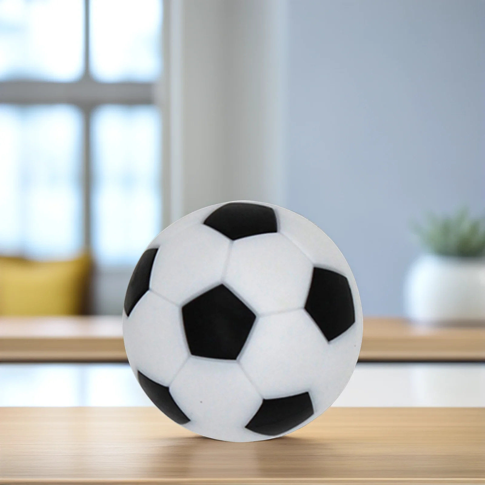 

6Pcs Foosball Balls Compact Lightweight Table Soccer Balls for Foosball Table Replacement Smooth Control Rolling Performance