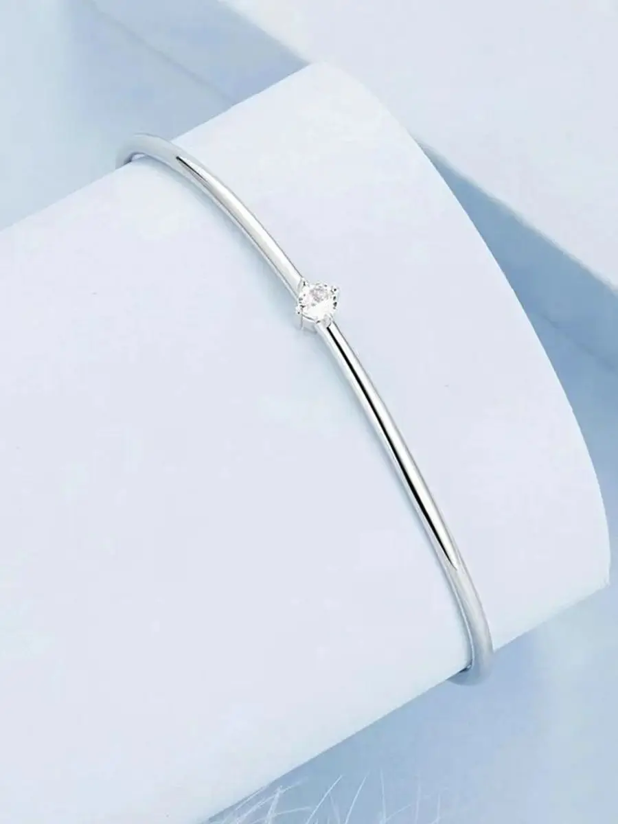 

Женский Открытый браслет с одним бриллиантом, роскошный тонкий золотой браслет, новый высококачественный чувствительный женский браслет, роскошный тонкий браслет