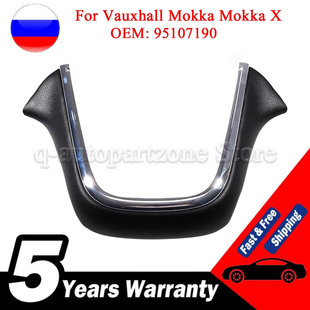 

For Vauxhall Mokka Mokka X 2013-2016 Jet Black Interior Trim 95107190 - Dashboard Centre Console Panel Replacement
