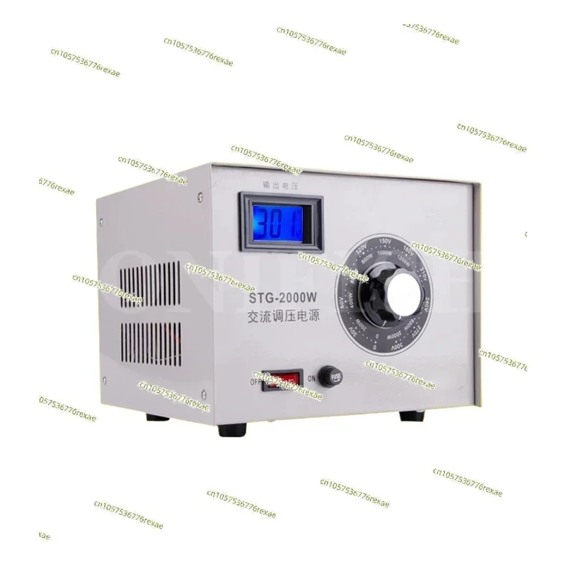 Adjustable 2000W Contact Type 220V Single-phase Single-phase Voltage Regulator STG-2KW AC Voltage Regulating Power Supply 0-300V