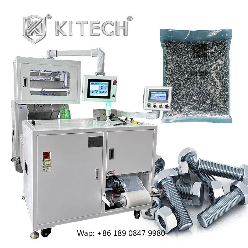 【Hot】KL-160 CE Automatic Vertical Hardware Nut Bolt Screw Washers Visual Counting Packing Machine