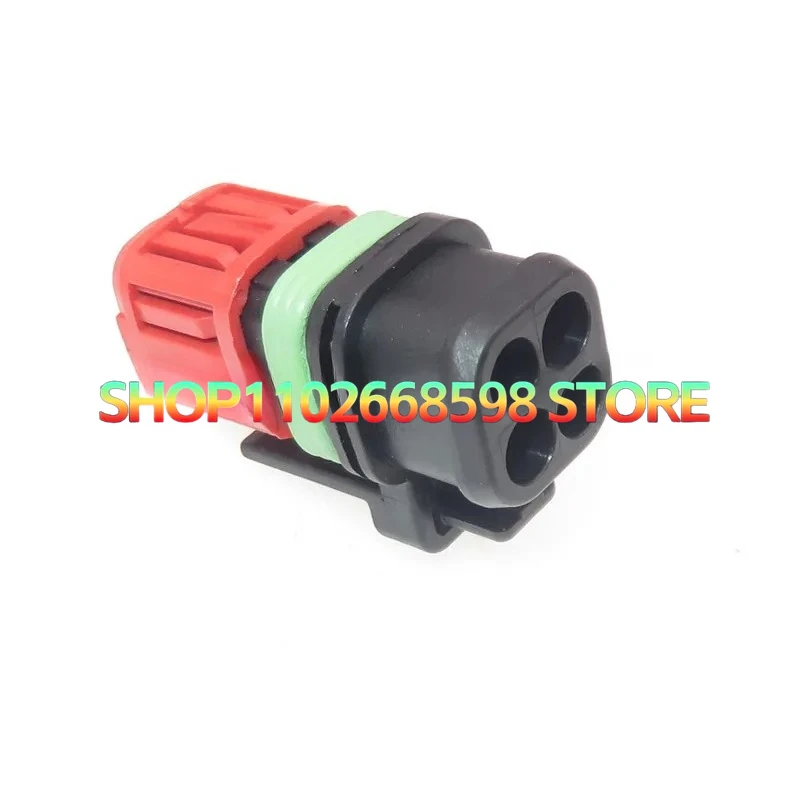 4P 1337352-1 Fuel Injector Socket Oxygen Sensor Plug Cable Connector For Automobile Excavator