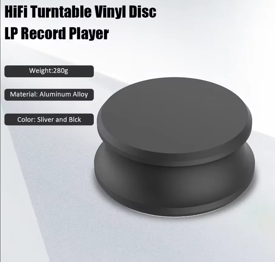 Nobsound LP Vinyl Record Player with Metal Disc Stabilizer, Record