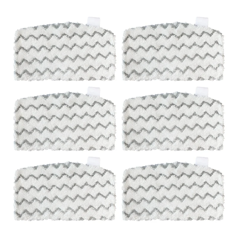 6 Pcs For Shark Steam Mop S1000 S1000A S1000C S1000WM S10001C Washable And Reusable Replacement Mopping Cloth