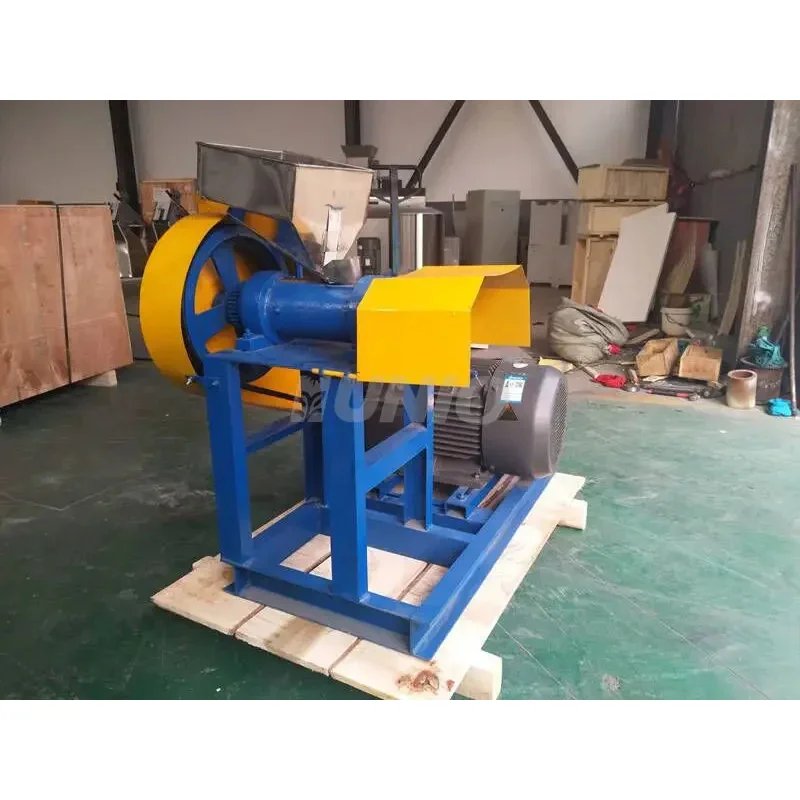 

New Design Simple Small Snacks Screw Dry/ Wet Food Extruder Machine