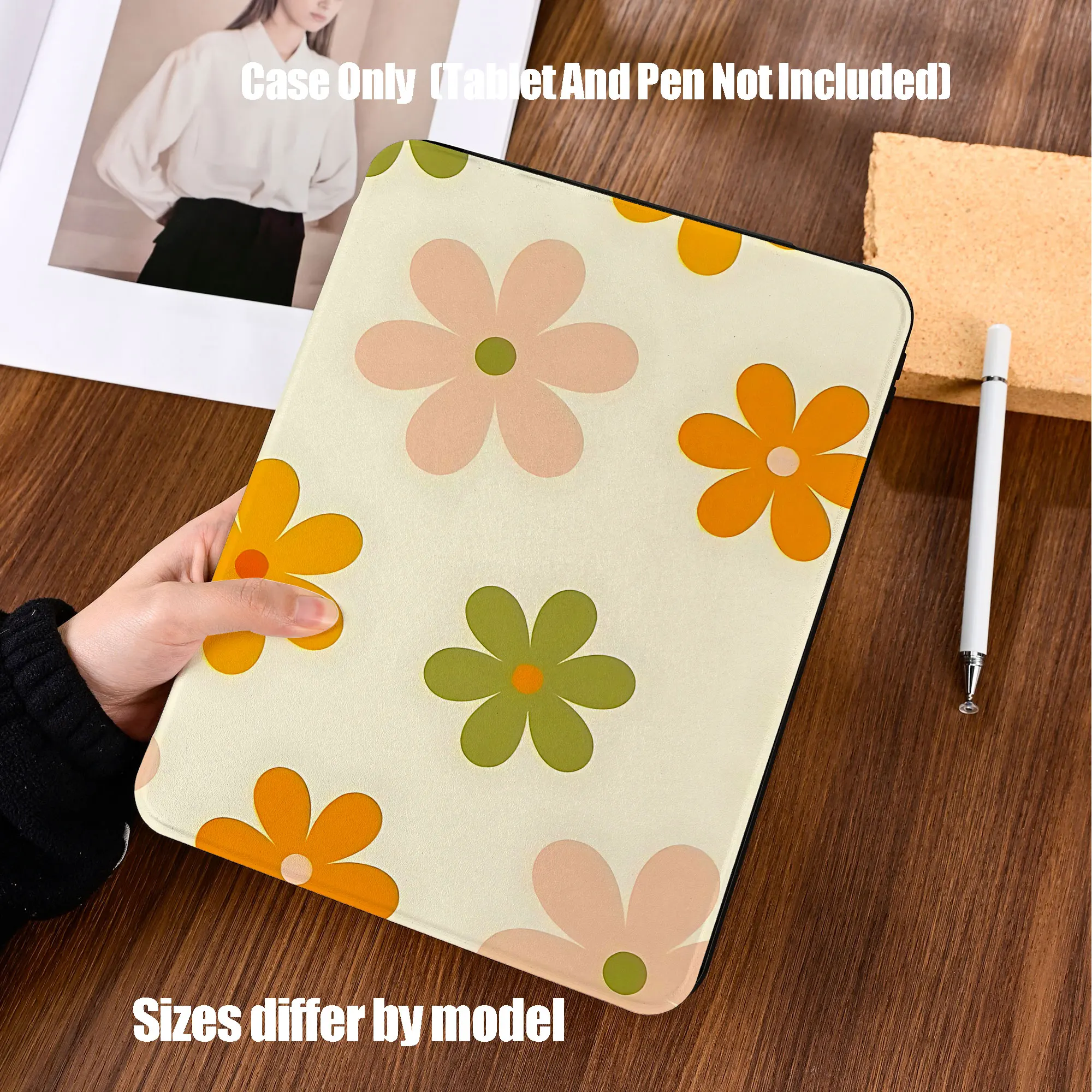 Shockproof TPU Tablet Protective Case with Pencil Holder Auto Sleep Wake for Apple /Samsung/Xiaomi/Redmi/Huawei/Honor