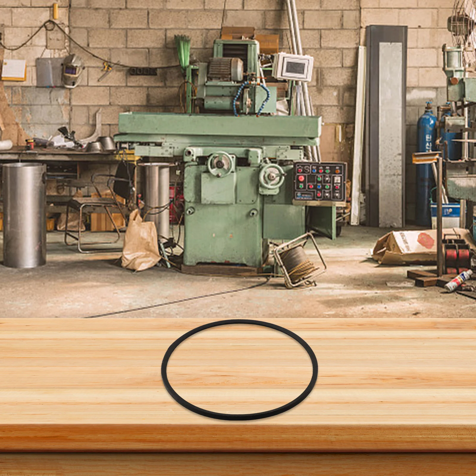 Drill Press Belt K26 V-Belt Easy Installation Good Elasticity Good Wear Resistance Excellent Stretch Performance