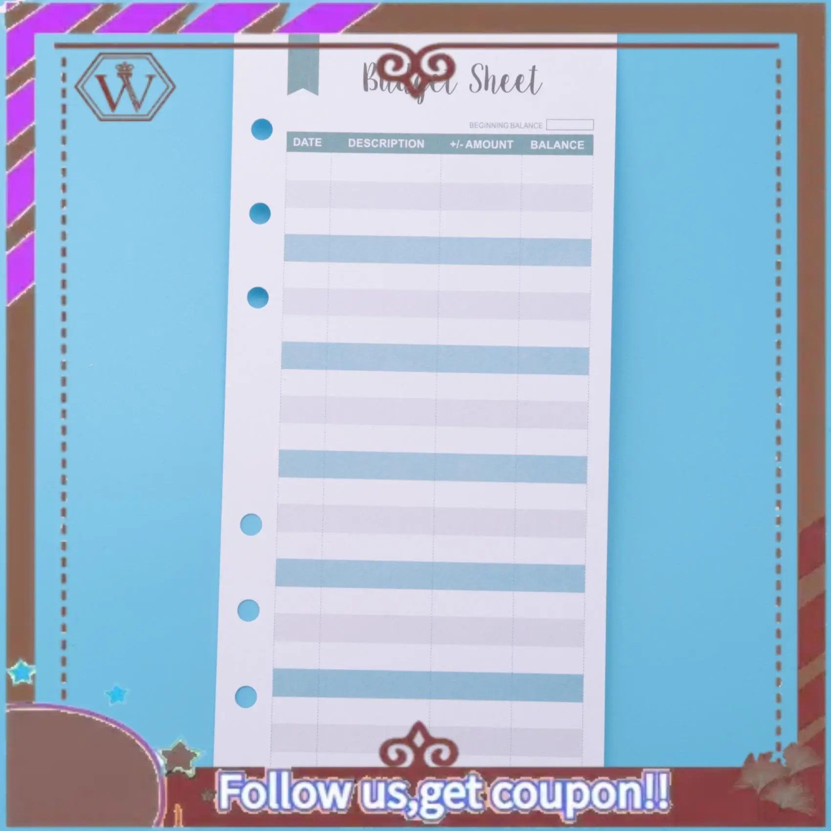 ABBG-12 Packs Budget Envelopes Laminated Cash Envelope For Budgeting And Saving Money Waterproof Finance Keeper Organizer