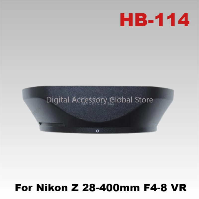 New Original Front Hood HB-114 Parts For Nikon Z 28-400mm F4-8 VR (77mm) Camera Lens