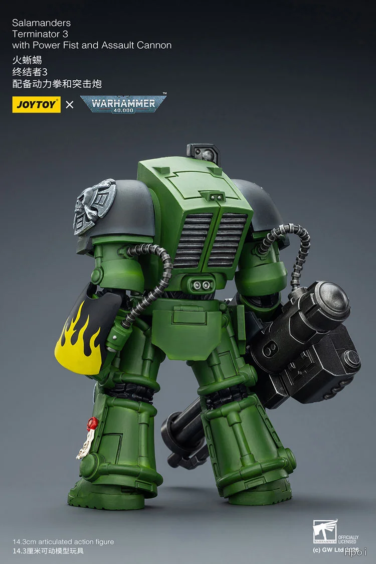 

【FS】Фигурки JOYTOY Warhammer 40K в масштабе 1/18: Саламандры, Терминатор 3 — модели, игрушки, подарки