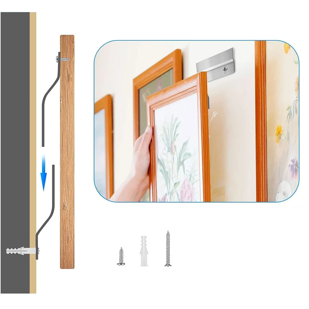 For Art Display 11x5x2cm Heavy-duty Picture Hangers Expansion Anchors Quick Installation Process For Home Decor