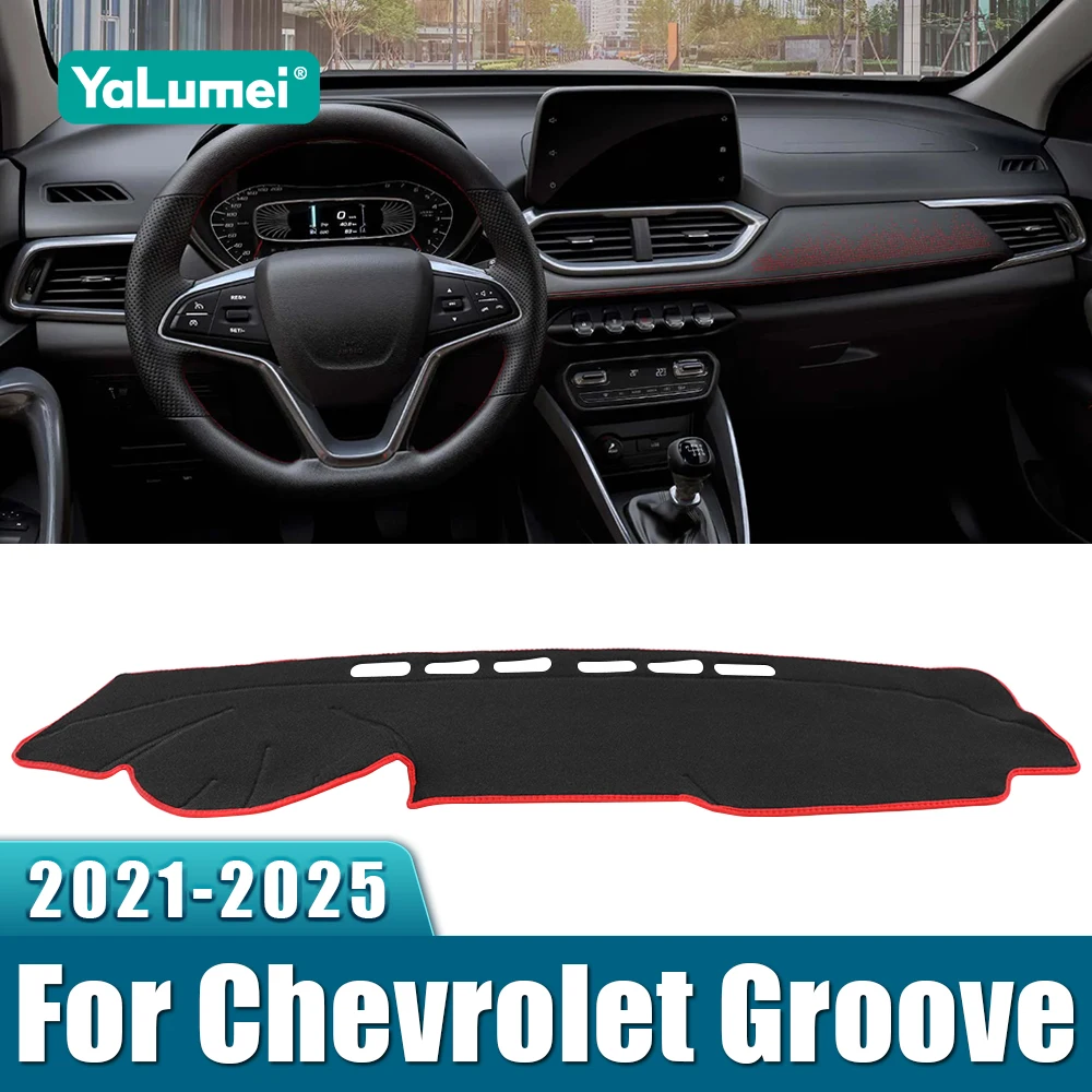 Für Chevrolet Groove 2021 2022 2023 2024 2025 Armaturenbrett-Abdeckung Sonnenschutzmatte Zubehör für Baojun 510 2017-2021 2022 2023