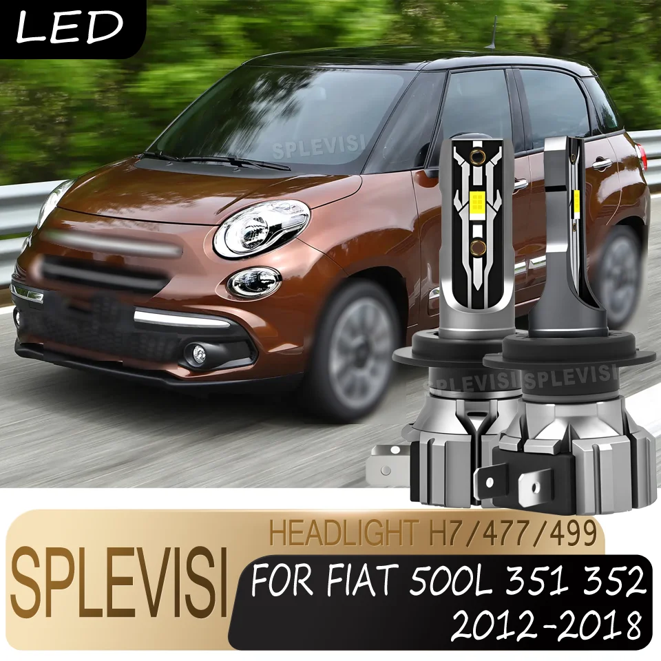 

Easy Installation for Night Reliability Headlight h7 LED Waterproof For FIAT 500L 351 352 2012 2013 2014 2015 2016 2017 2018