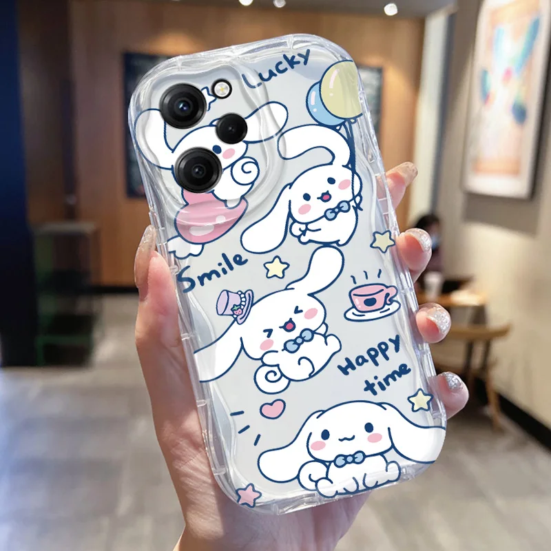 HelloKitty LinaBell Cream Phone Case For Xiaomi Redmi A1 2 3 9 10 12 13 i A AT C T X K30 40 50 S Pro Funda Shell Soft Cover Capa