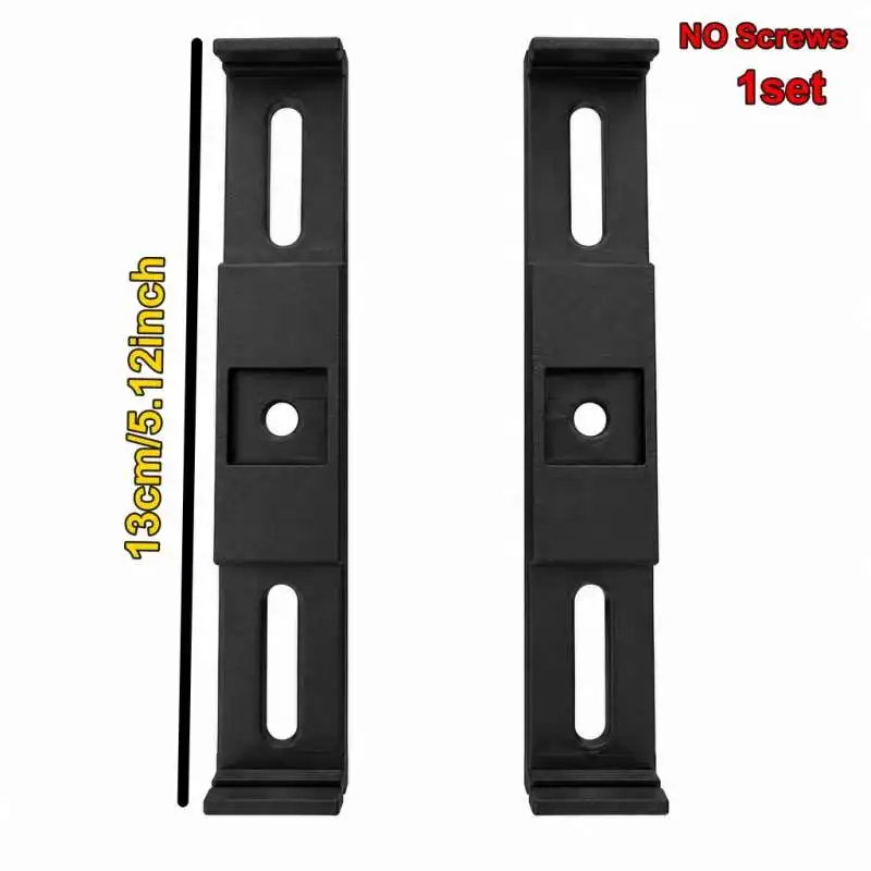 Frameless License Plate Mount Bracket Auto Number Plate Holder Vehicle Plate Fixing Support Accessory