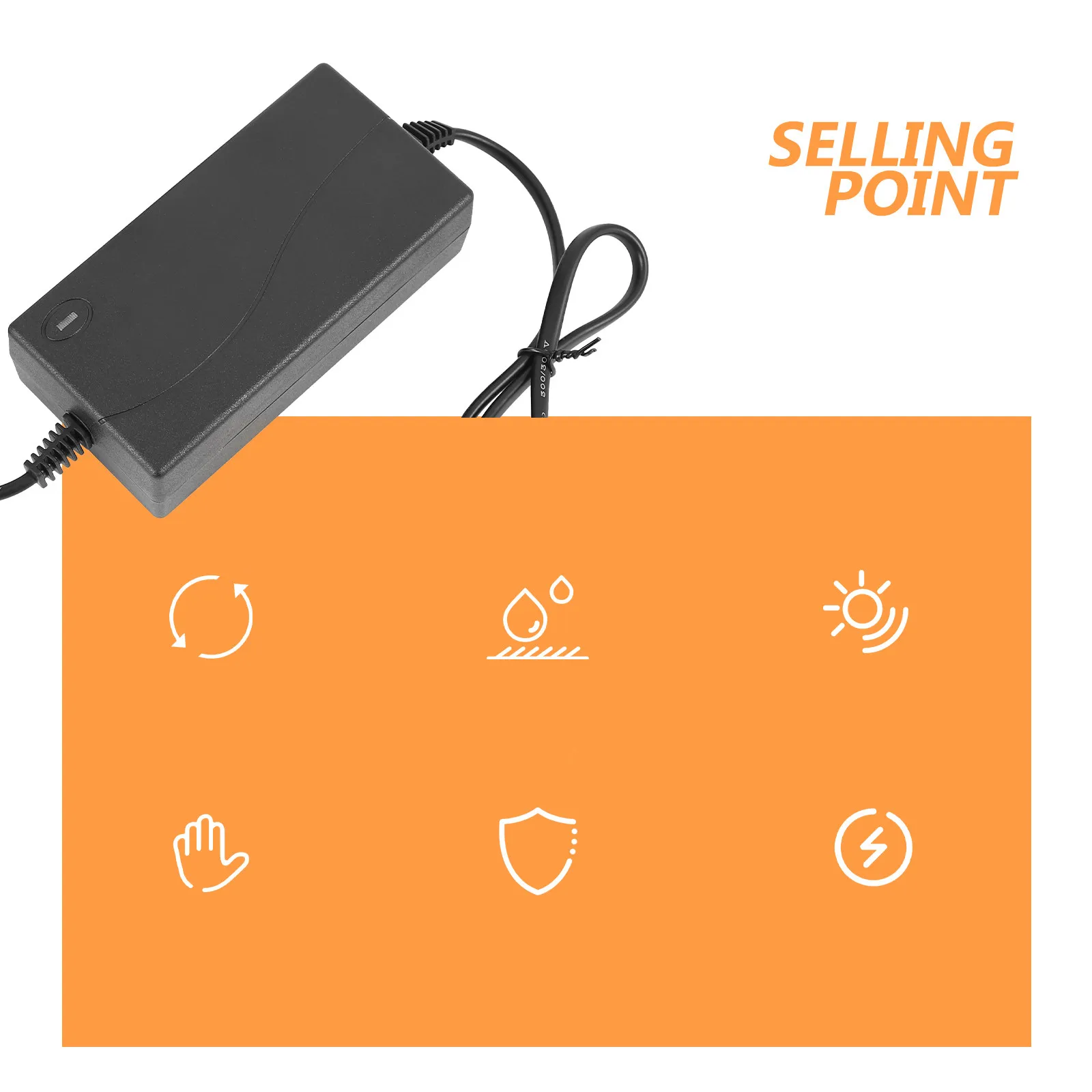 Car Power Converter 220V to 12V Portable Cigarette Lighter Adapter with EU Plug for Vehicle Electronics