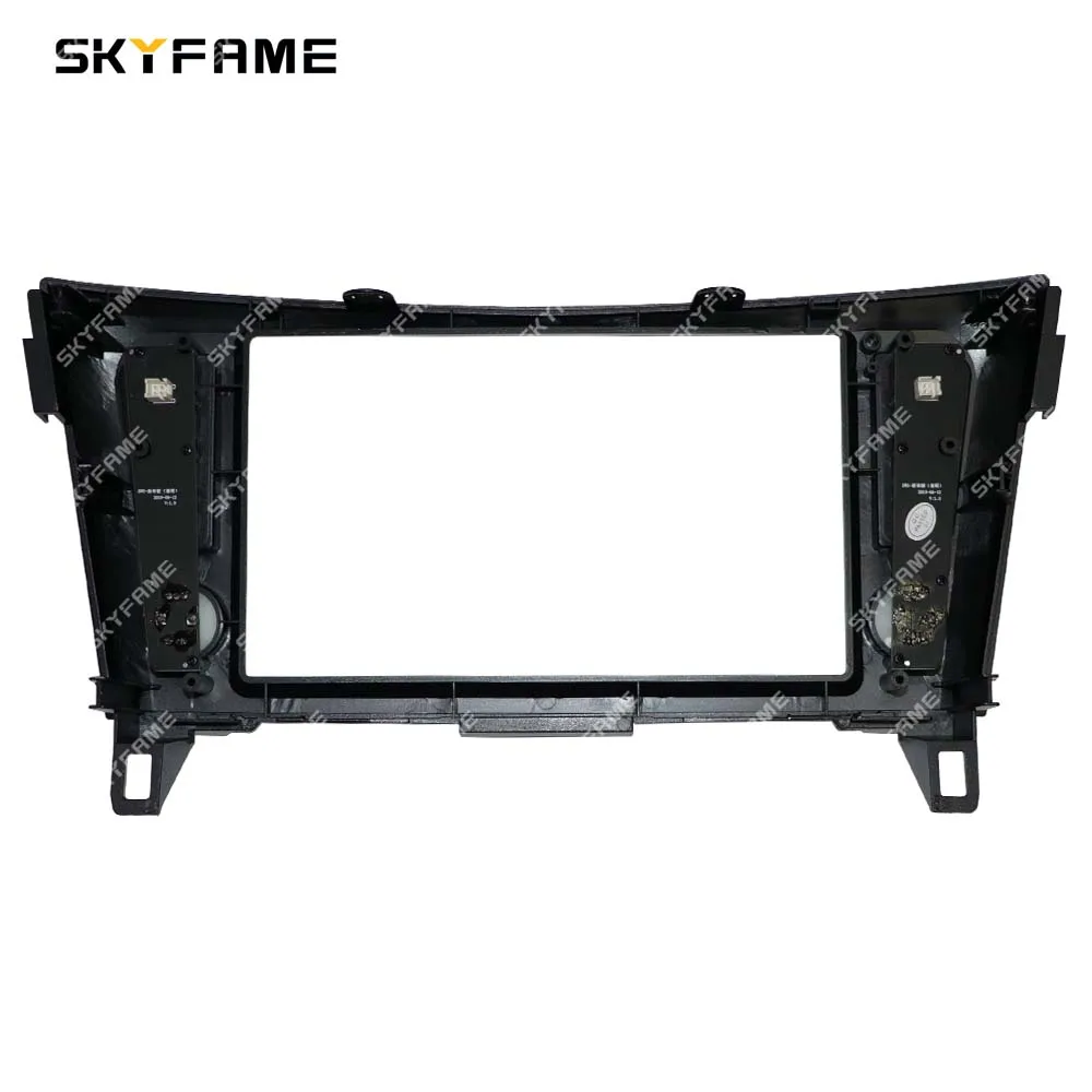 SKYFAME Car Frame Fascia Adapter Canbus Box Android Radio Dash Fitting Panel Kit For Nissan X-trail Qashqai 3 Rogue Xtrail