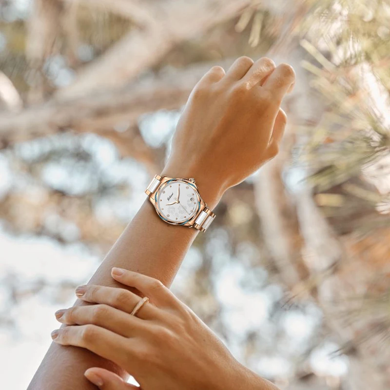 LOBINNI Original Women Luxury Automatic Movement MIYOTA 821A Self-winding Waterproof Date Mechanical Watches Ladies