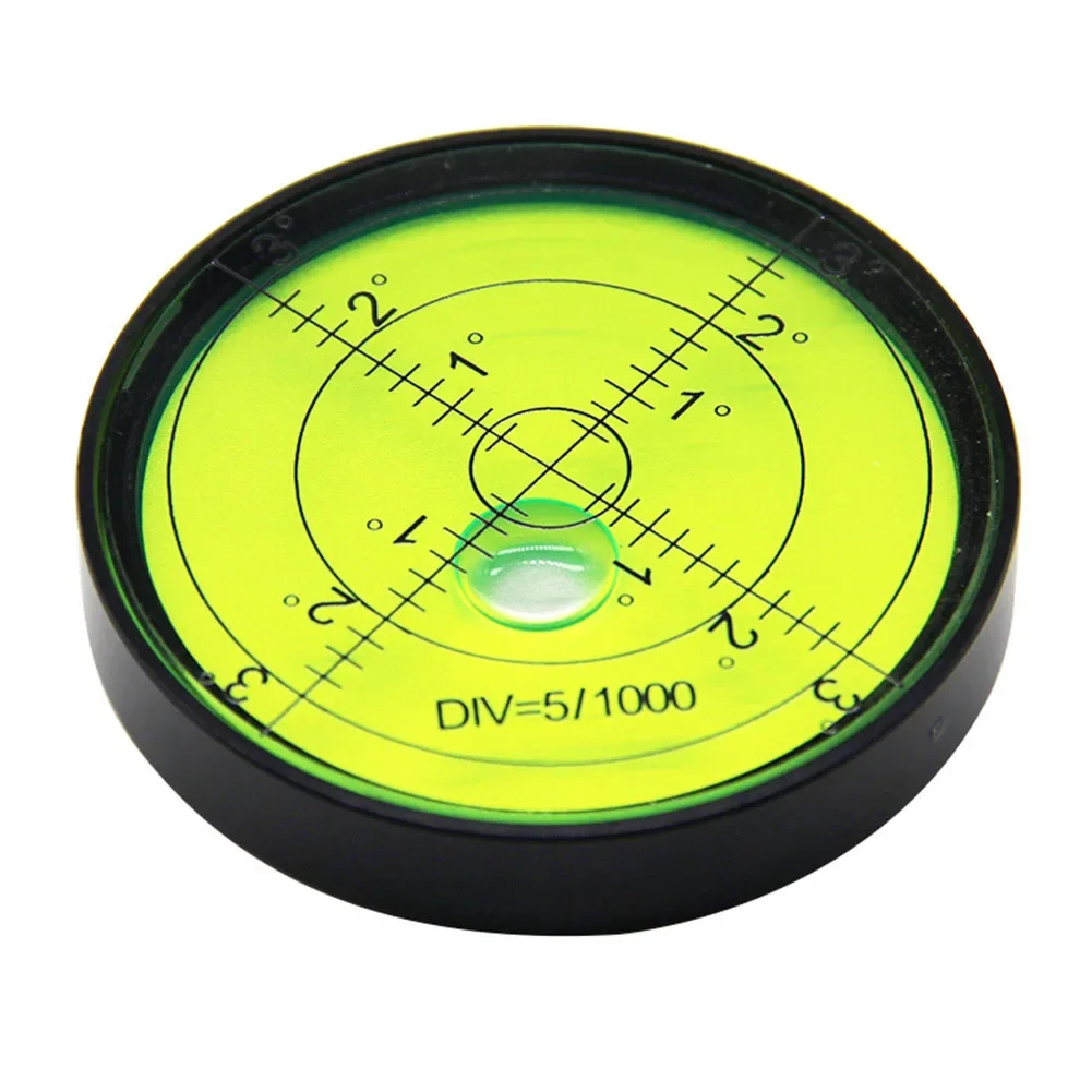 60x12mm Magnetic High Precision Spirit Level Metal With Scale Horizontal Bubble For Household Level Bubble Measuring Tools