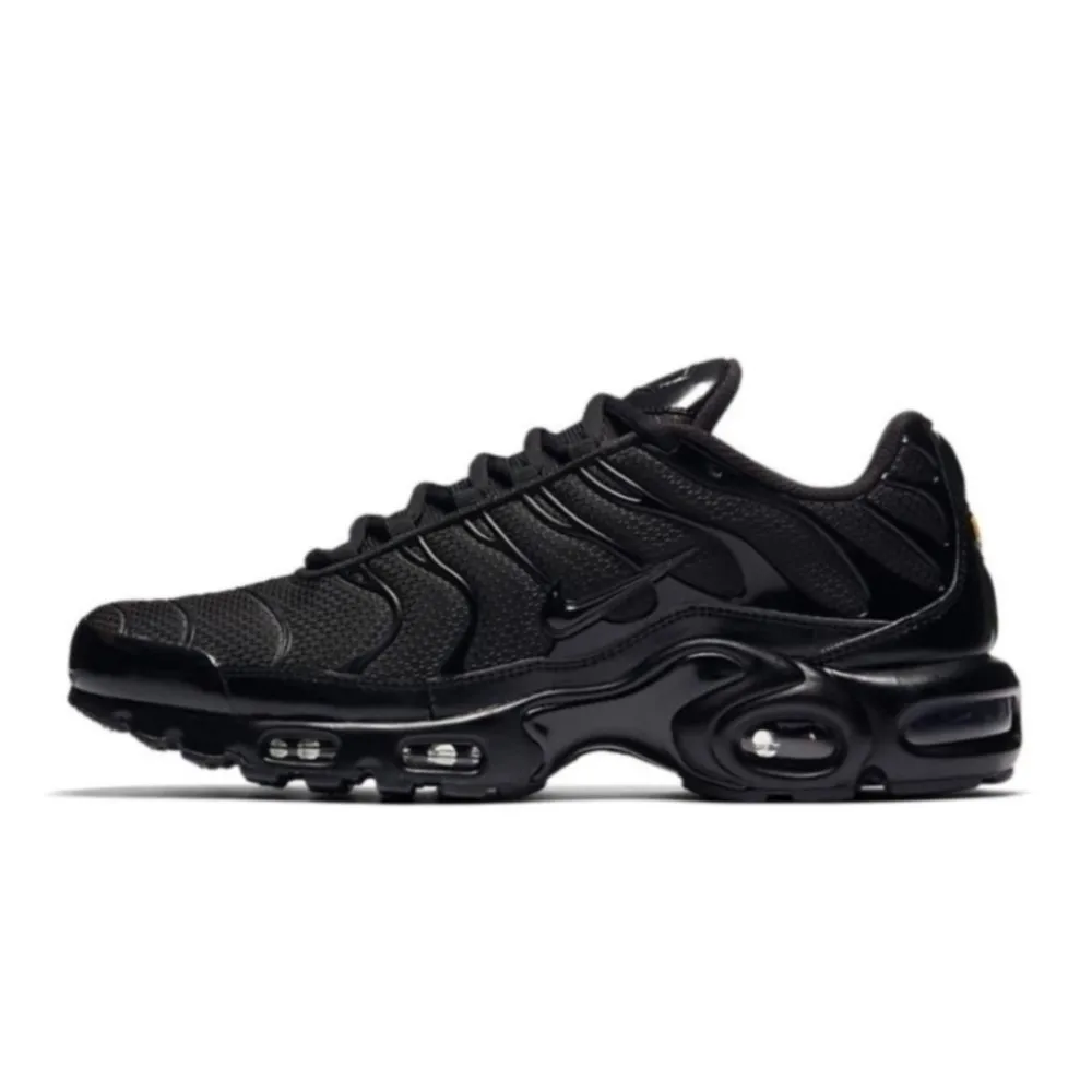 Nike Air Max Plus Tn Triple Black White Racer Blue Casual Classic Walking Sports Shoe Trainers Sneakers Women Men Running Shoes