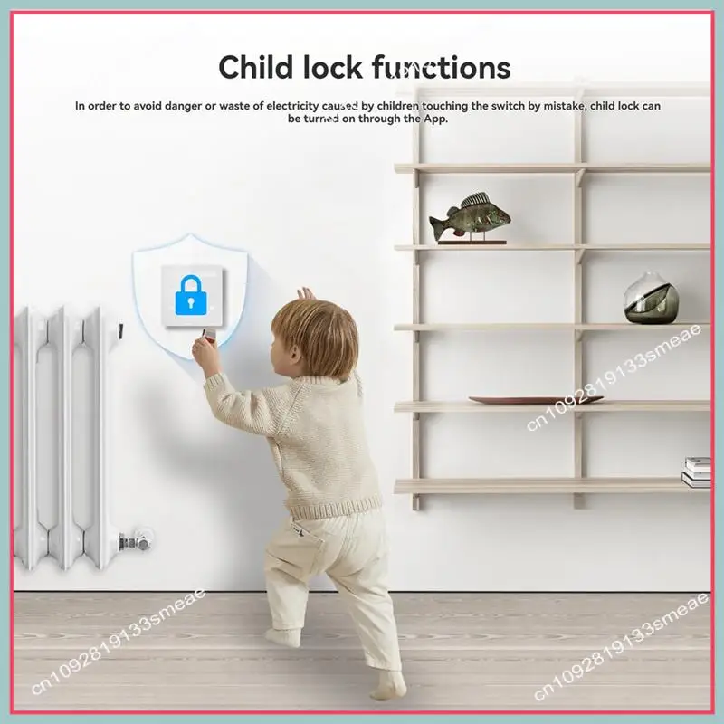 

N94R Tuya Wi-Fi термостат умный электрический регулятор температуры подогрева пола переключатель поддержка дистанционного управления через приложение Alexa голосовое управление