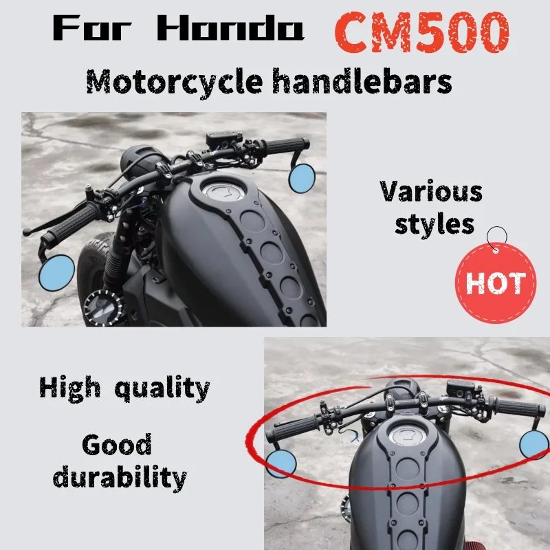 

Для Honda CM500 CM300 модифицированный прямой руль с низким рулем, зеркало заднего вида, отражатель зеркала заднего вида вниз