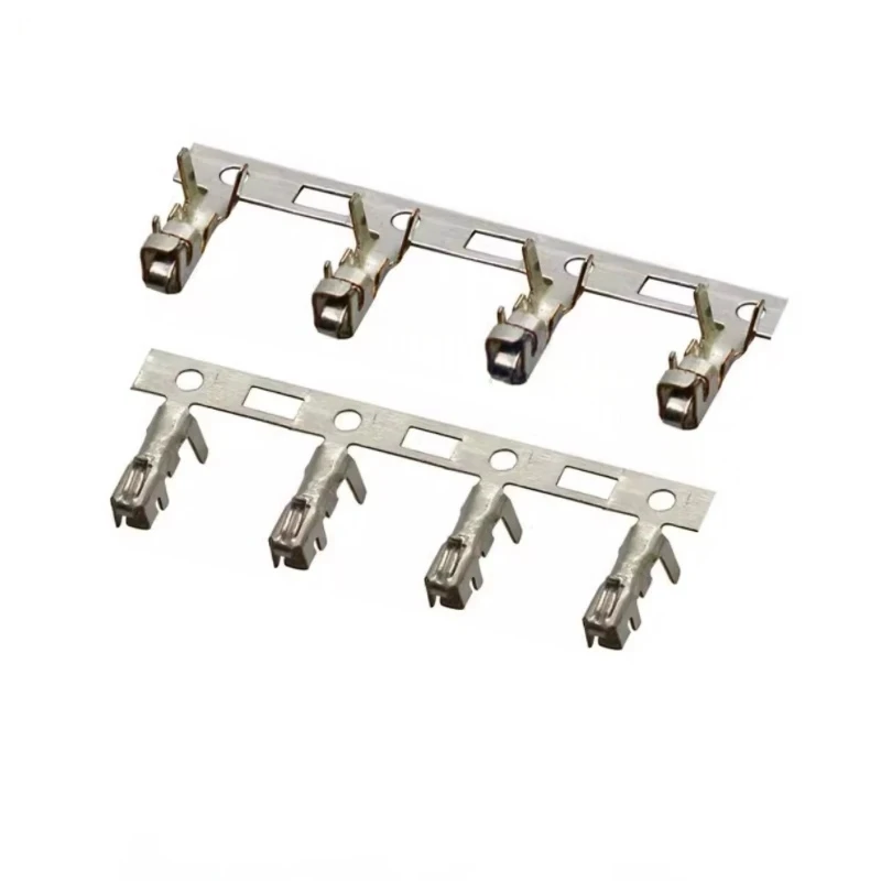 100PCS Crimp Terminal Contact Pin XH2.54 PH2.0 VH3.96 CH3.96 1.25mm Pitch Cold Press Wire Connector Electrical Crimping Terminal