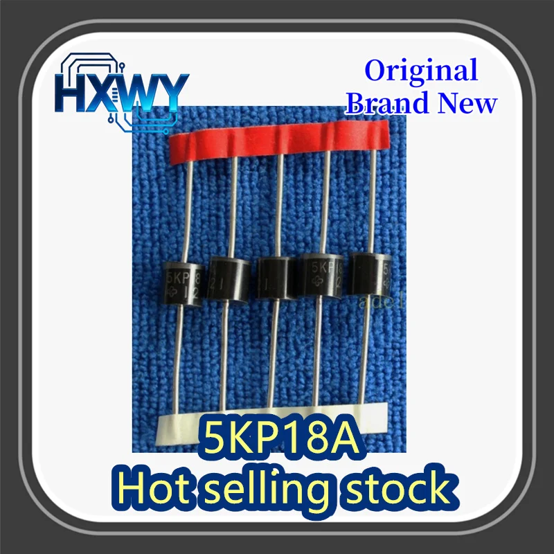 

(10/50 pieces) 5KP18A 5000W 18V Unidirectional TVS Diode for Automotive Computer Boards - Brand New Original