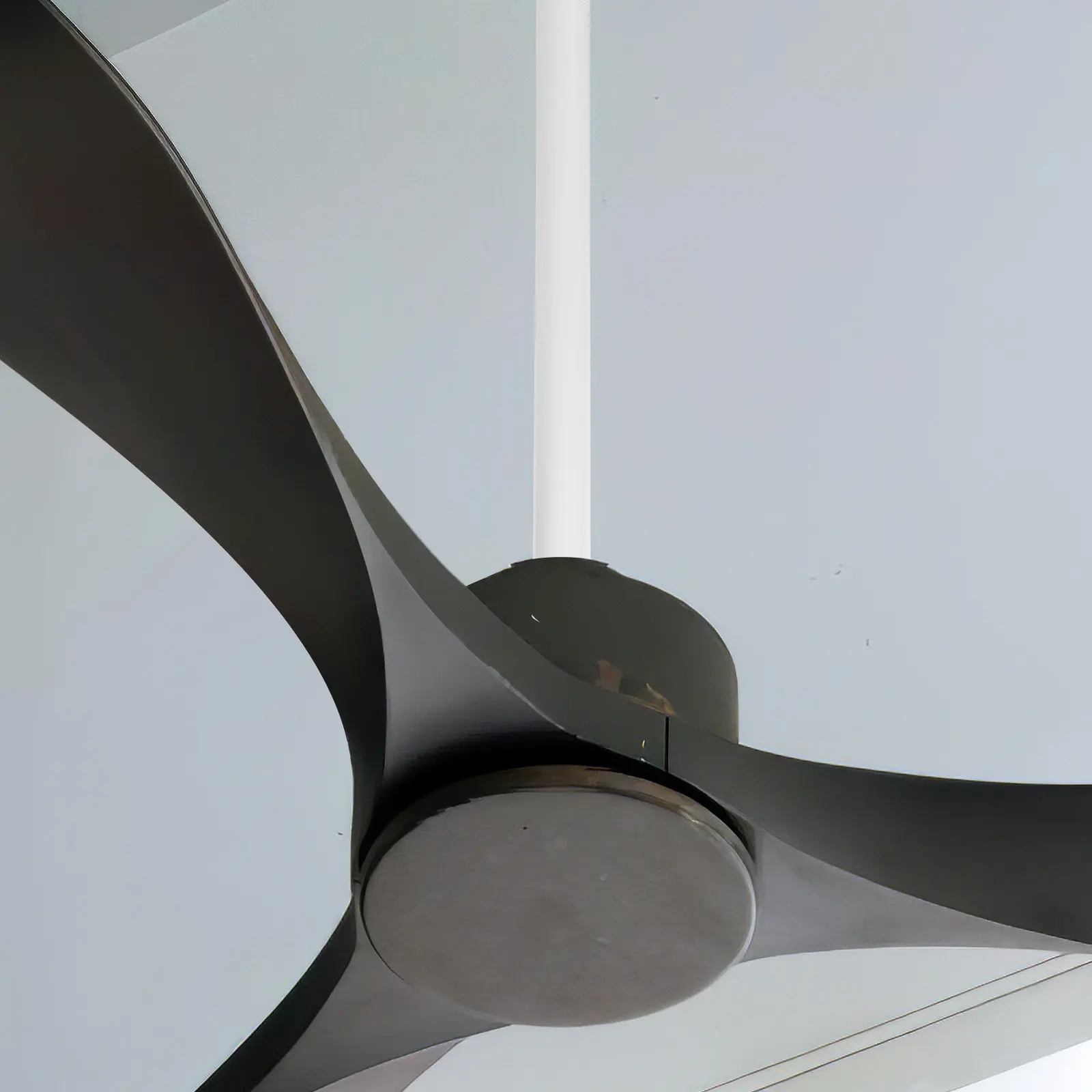 Universal Ceiling Fan Downrod Extension Pole Threaded Metal Rod for Fans Lighting Fixtures Chandeliers Pendant Lights Safety
