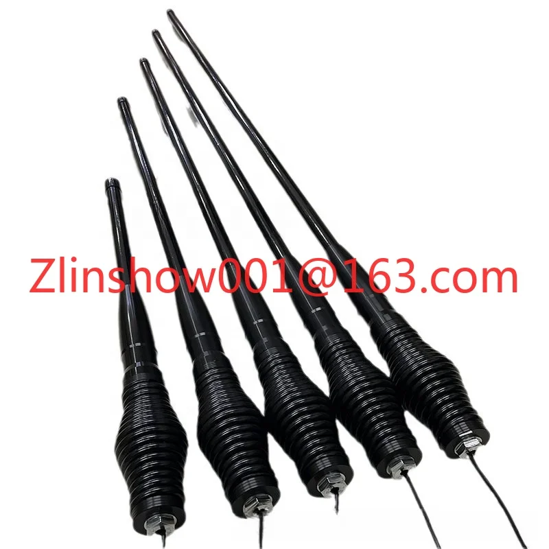 4G Fiberglass Whip Mobile Antenna Heavy Duty Spring Vhf or Uhf 477Mhz Car Offroad Cb Antenna