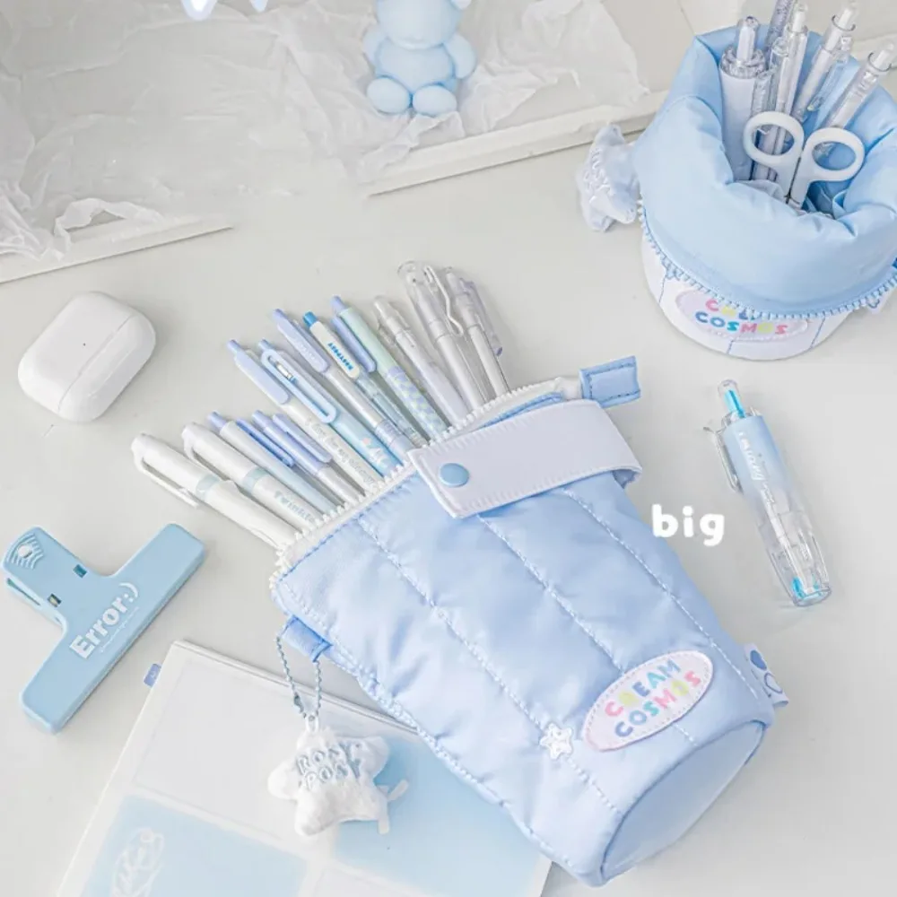 مقلمة ملونة عصرية متعددة الوظائف ذات سعة عالية حقيبة أقلام محمولة للطلاب #2