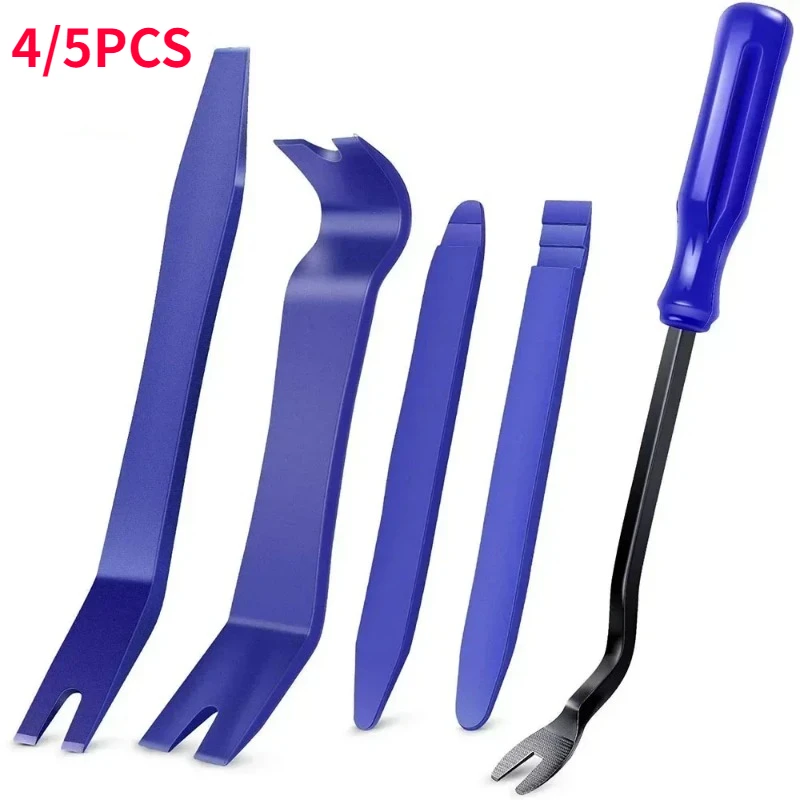 5/4PCS Car audio disassembly tool plastic pry bar door for BMW EfficientDynamics F30 F31 E38 E90 E60 E93 F10 F20 530Li 335i