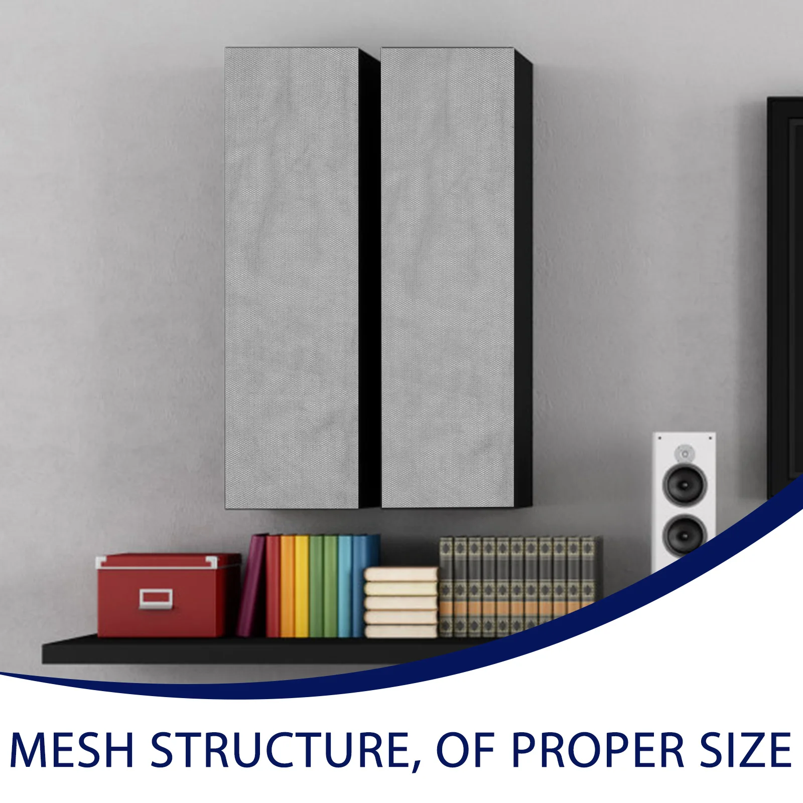 

Grill Cloth Breathable Mesh Fabric For Speaker Protection Stereo Acoustic Replacement Cover Durable Speaker Cloth