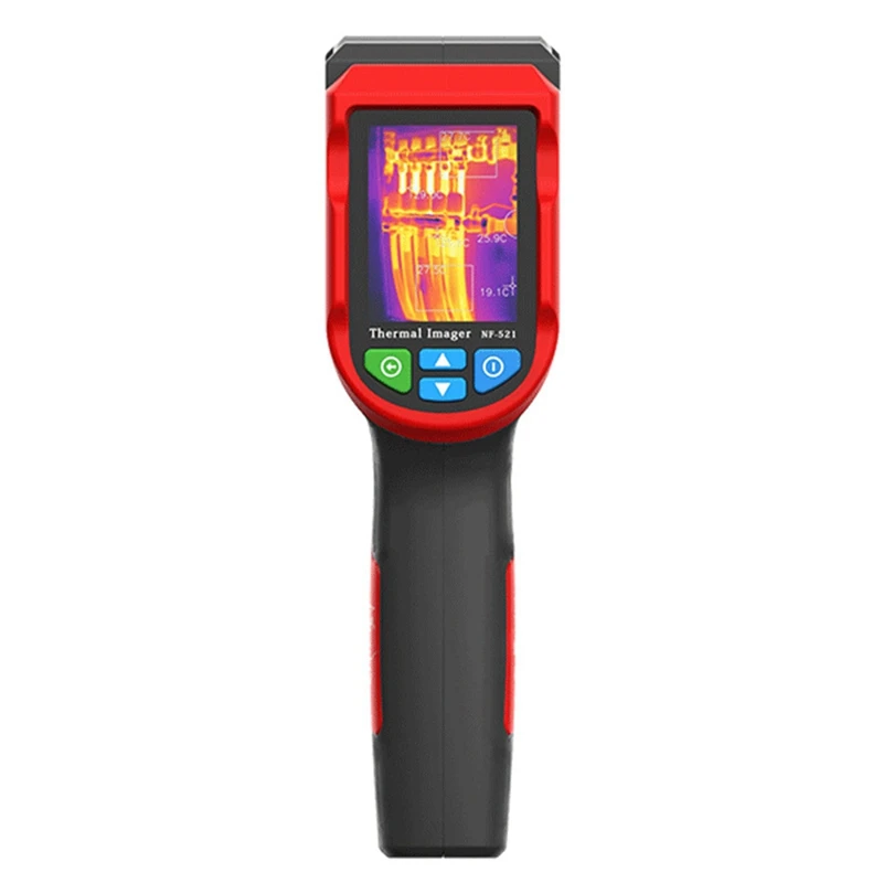 -521 Thermal Camera Portable Infrared Camera Digital Display Heating Detector Handheld Temperature Imaging Imager-A26I
