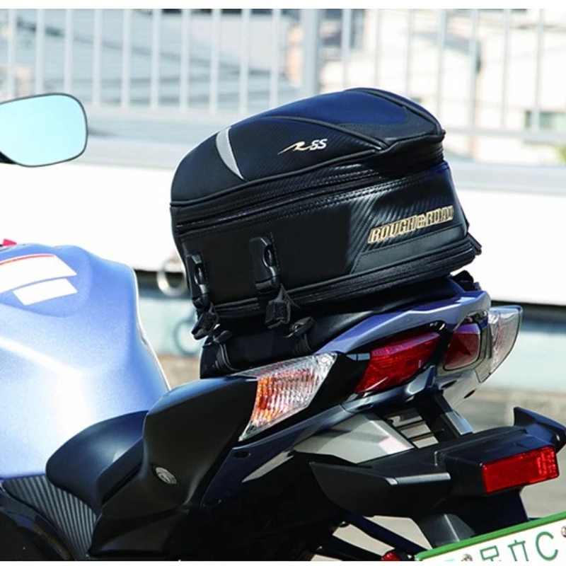 

2018 New RR9014 Motorcycle Rear Seat Bag Car Tail Bag Rainproof Rear Package Knight Riding Bag Motorcycle Backpack