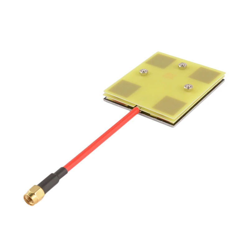 FPV Panel/Patch High Gain 5.8 GHz 14DBi Video/Audio Receiver Antenna for Long Range