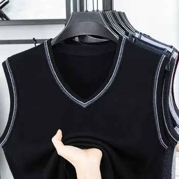 10 best sales स्वेटर बनियान पुरुषों - №6