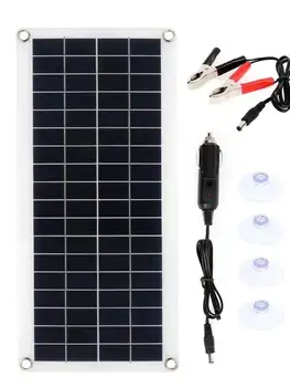 פאנל סולארי 1000W 12V תא סולארי עם בקר 60A 100A טעינה סולארית לטלפון RV רכב MP3 PAD מטען חיצוני אספקת סוללה 8 best sales פאנל סולארי עם סוללה - №4