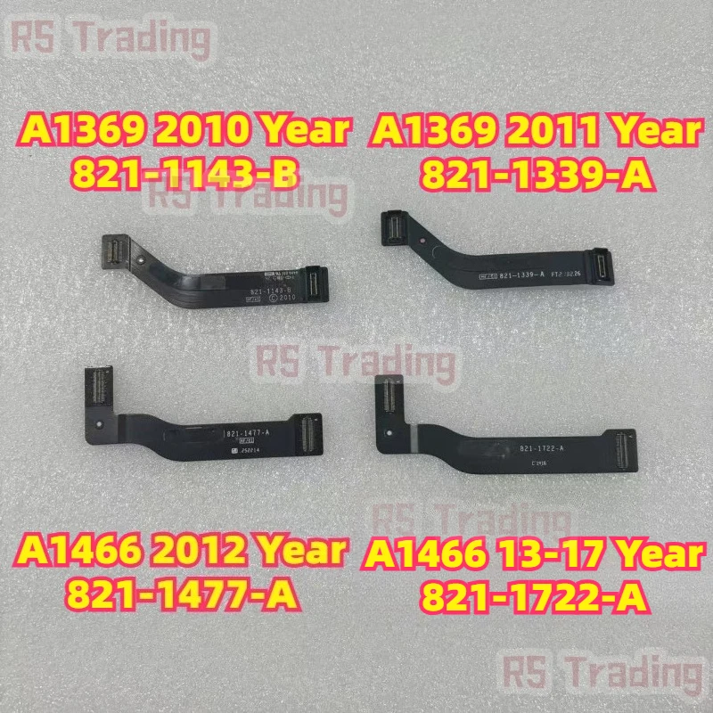 Cable de placa de Audio de alimentación USB Original A1369 A1466 821-1143-B 821-1477-A 821-1339-A 821-1722-A para Macbook Air 13 "2010-2017 año