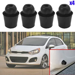4pcs Rubber Auto Door Bumper Buffer Pad Anti Shock Stop 8219128010 For KIA Rio 2005 2006 2007 2008 2009 2010 - 2023 Accessories