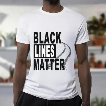 Black Lines Matter T Shirt Cool Drift Men Kids Woman Car Tuner Love Stance Funny Gift Cars And Coffe Meeting Drifter