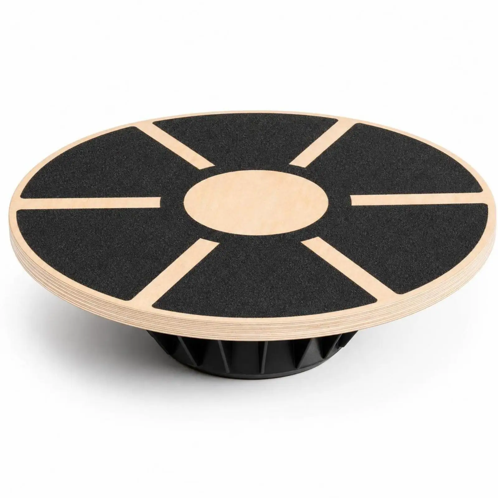 Wood Plastic Balance Board for Kids Sensory Integration Training Core Stability Exercise Home Gym Equipment