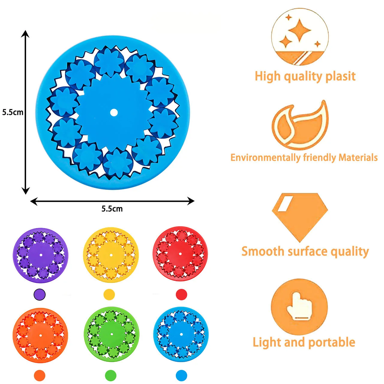 5 pçs mini plástico digital ponta do dedo giroscópio brinquedos criativos crianças alívio do estresse disco redondo mão spinne giroscópio brinquedo festa favores