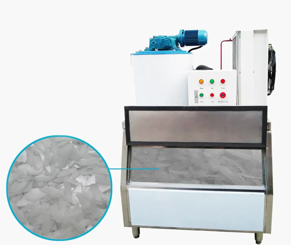 hot selling commercial flake ice making ice cube / tube ice maker machine cheap