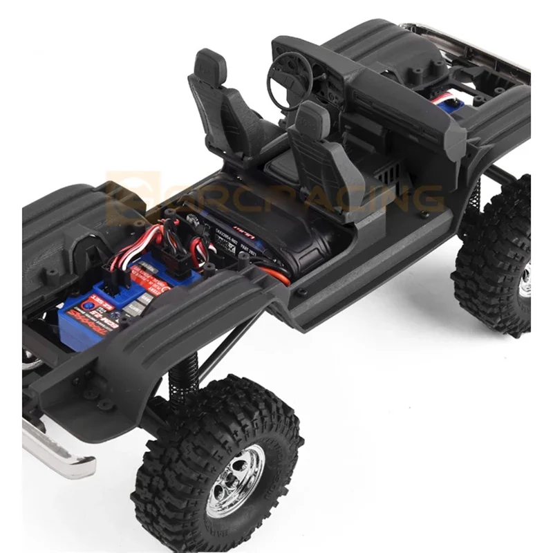 TRX-4M Central Control Seat Interior dla 1/18 RC Crawler Traxxas Car Chevrolet K10 Upgrade Parts