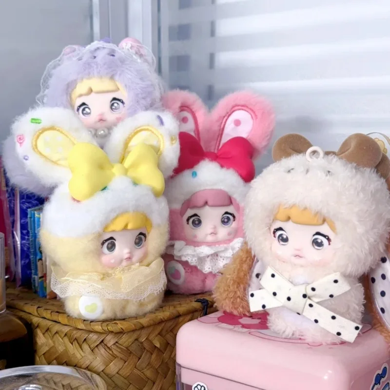 

Nommi Baby Sweetheart Bunny Series Blind Box Plush Vinyl Dolls Mystery Box Gift Ornaments Decorated Pendant For Kids Collectors