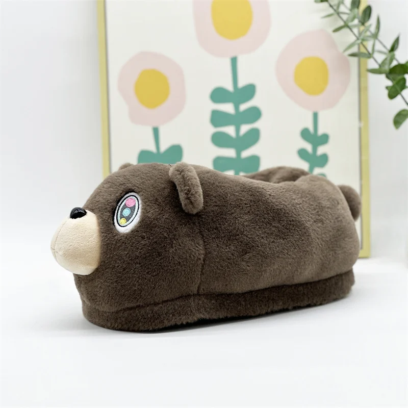 Kanye Teddy Bear Plush Slipper Toy