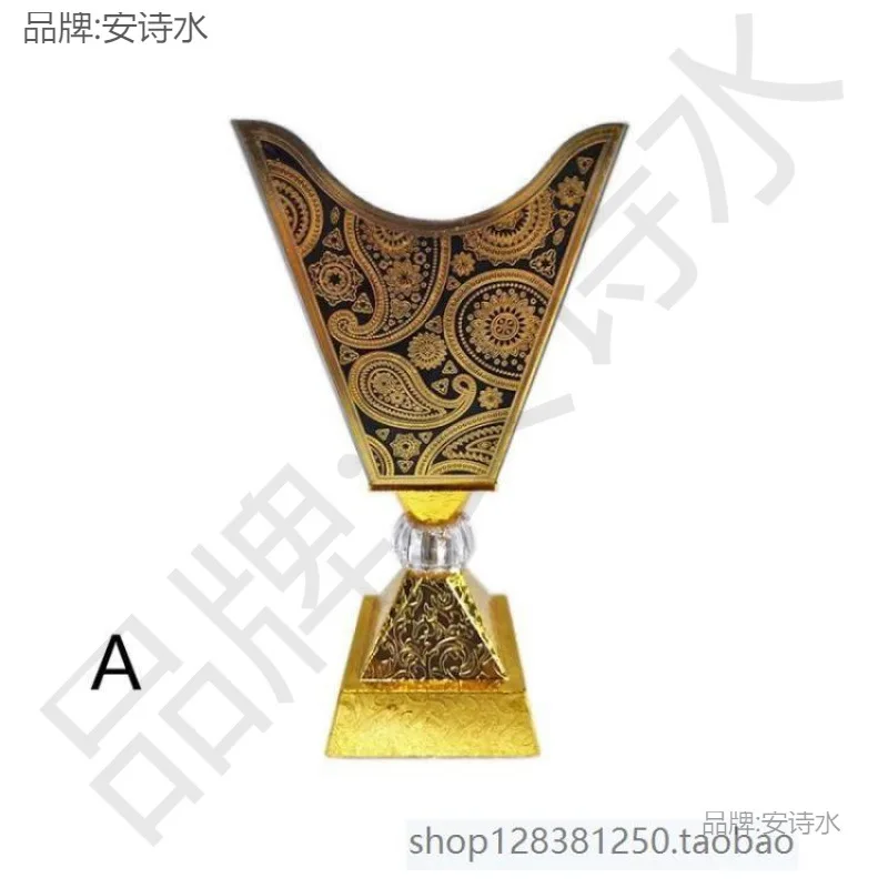 High-end Saudi Arabia Fragrance Charcoal Stove Sandalwood Cone Incense Burner Nordic Home Decoration Ornaments