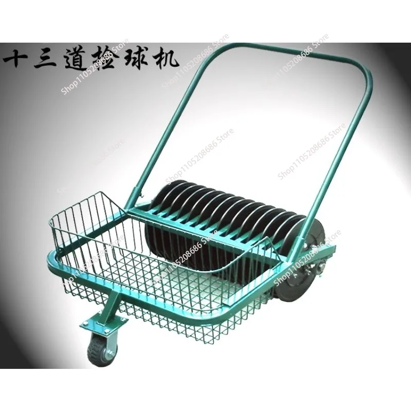 Golf Ball Picking Machine 13 Hand Push Ball Picking Machine Driving Range Equipment