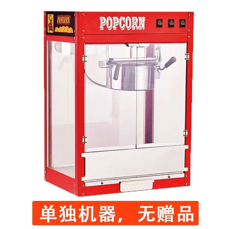 Máquina de pipoca comercial tenda elétrica totalmente automática máquina de pipoca móvel cinema